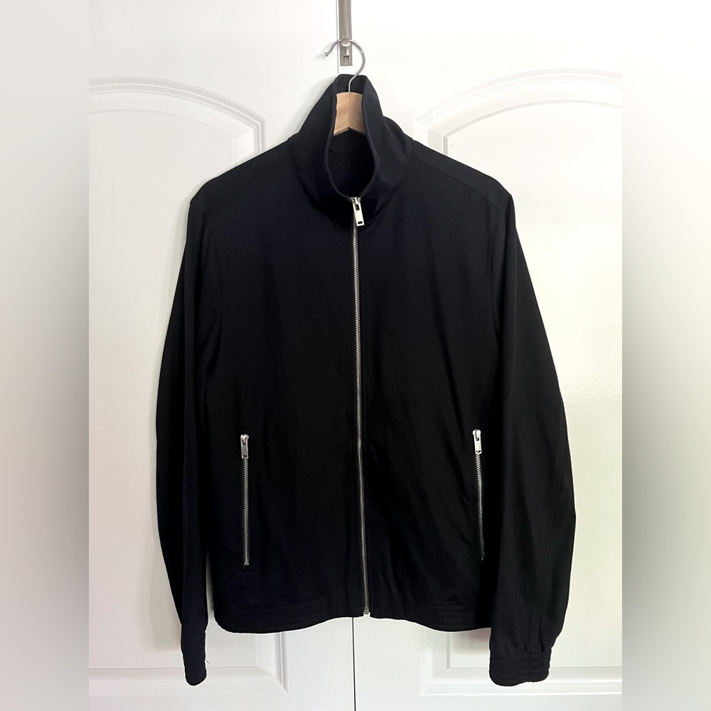 Theory Track Jacket in Compact Ponte